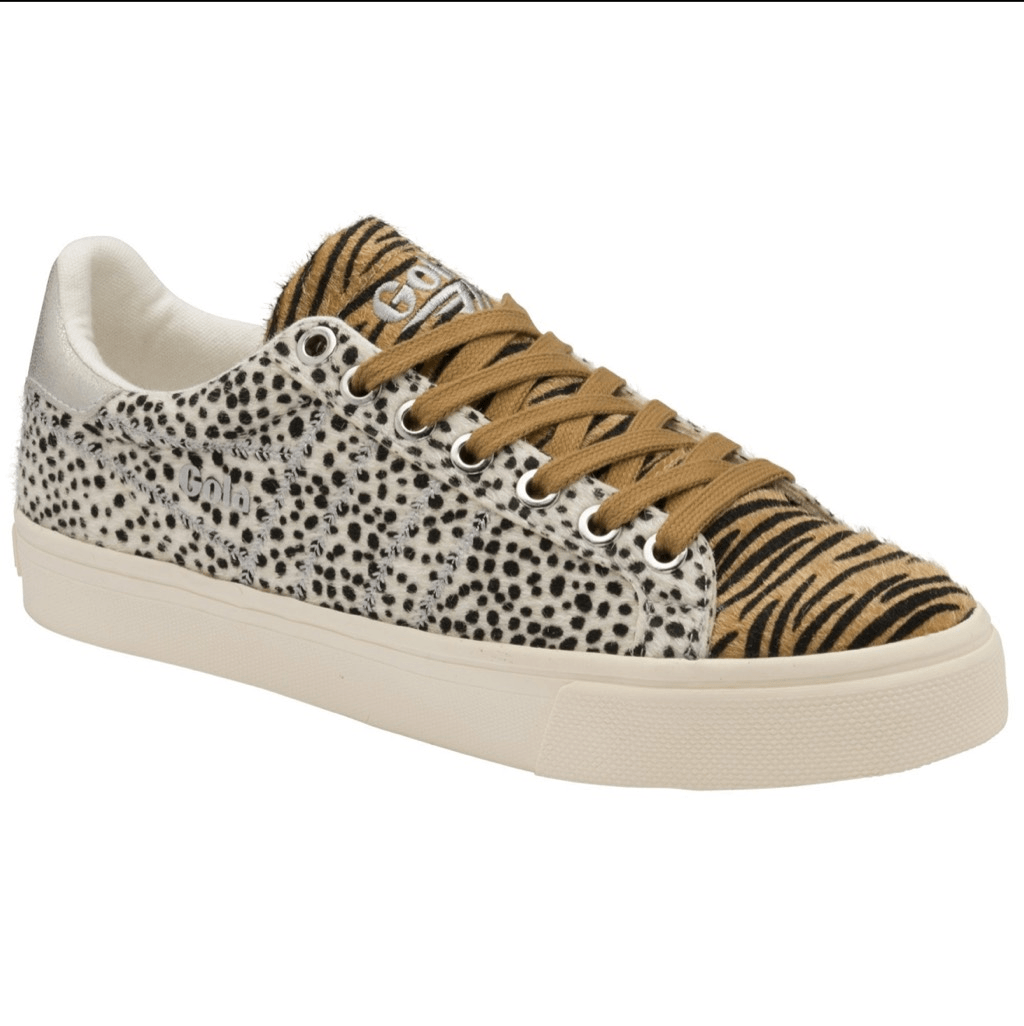 Safari Gola Cheetah GOLA Nova Safari High Top Sneaker WHITE