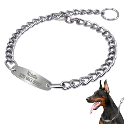 doberman chain collars