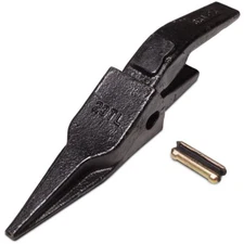 Titan Attachments 23TL Bucket Tiger Tooth Assembly with Weld On Shank