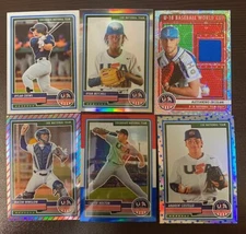 2023 Panini USA Baseball Stars & Stripes Cards Singles U Pick! 11/29 Price Drop