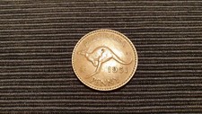 AUSTRALIA 1 One Penny 1951 King George VI coin (6)
