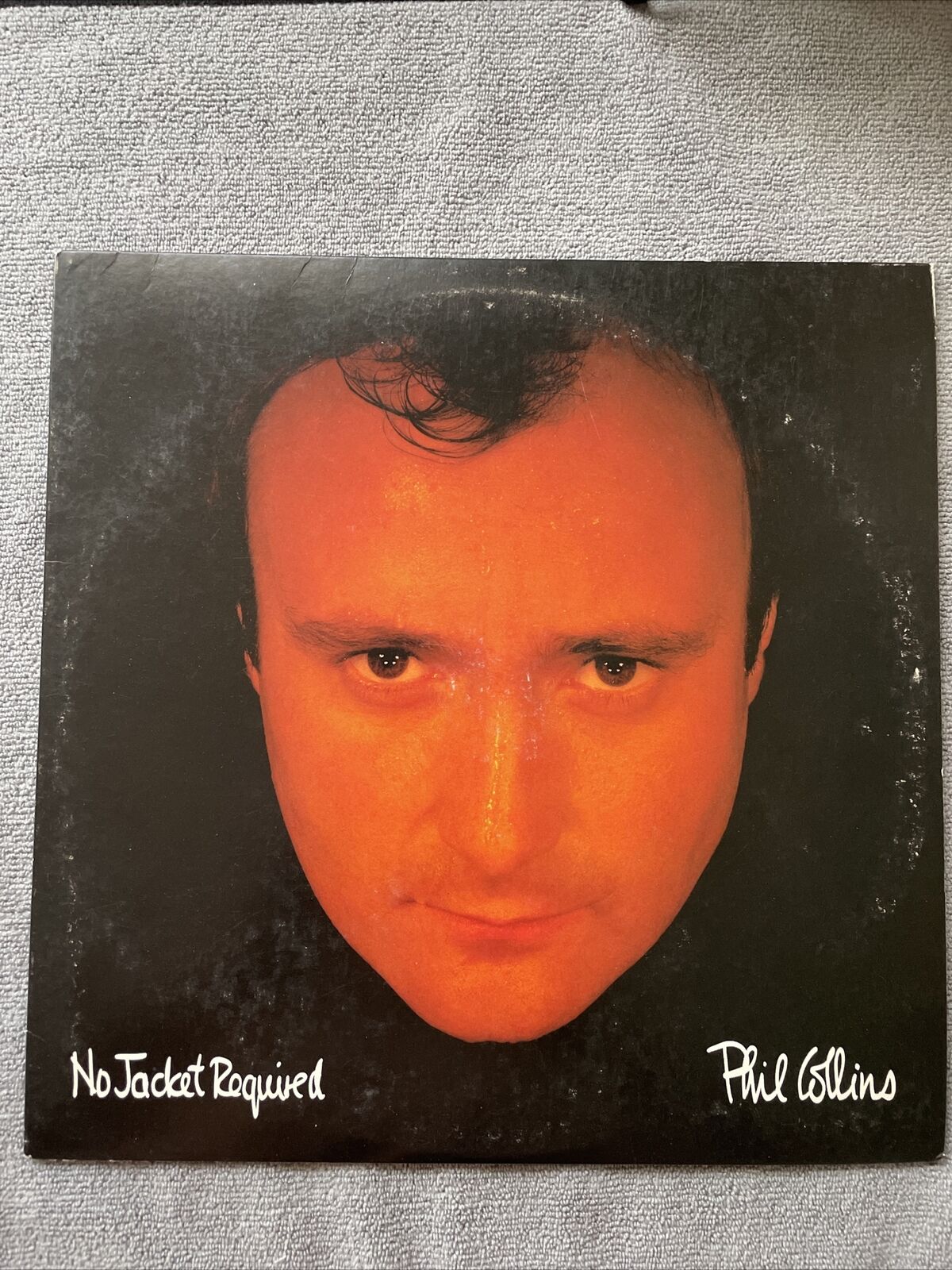 Phil Collins No Jacket Required  1985  Vinyl LP Album Atlantic Record 81240-1