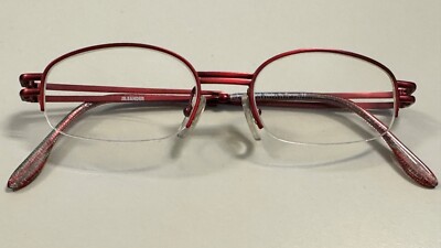 Brillengestell JIL SANDER Matt Pink/Lila Metall Klassisches Design