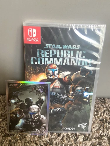 Star Wars Republic Commando Nintendo Switch - Limited Run Games + Trading Card