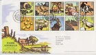 TALLENTS PMK GB ROYAL MAIL FDC FIRST DAY COVER 2005 FARM ANIMALS STAMP SET