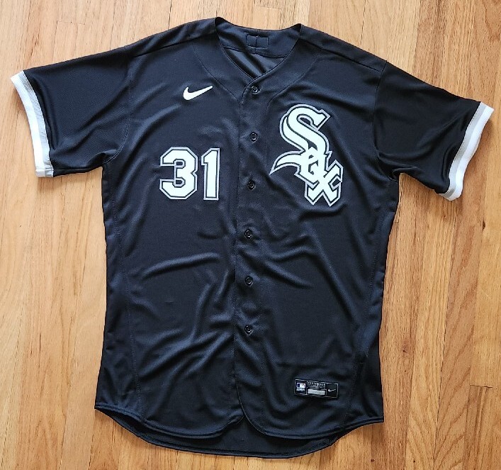 ISSUED* NIKE Chicago WHITE SOX AUTHENTIC Jersey Mens 48 baseball