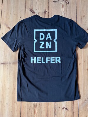 DAZN T-Shirt - Gr. M - Schwarz - DAZN HELFER