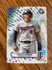 2023 Topps Pristine CARLOS CORREA #125 Silver Refractor