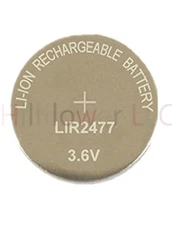 2 pcs LIR2477 2477 Bulk 3.6V Rechargeable LIR Genuine Lithium Battery