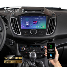 Autoradio Android 14 Navi CarPlay per Ford Escape 2013-2019 Kuga 2012-2018 C-Max