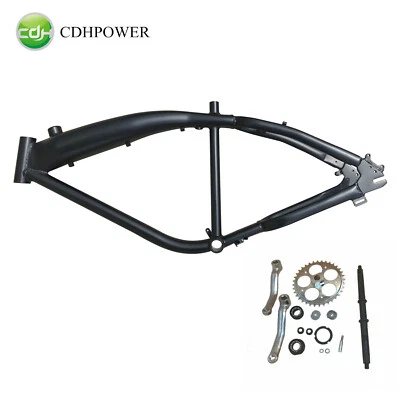 CDH Black Gas Tank Frame 3.4L Felt Faker Frame and Wide Crank Assembly Kit 3pcs