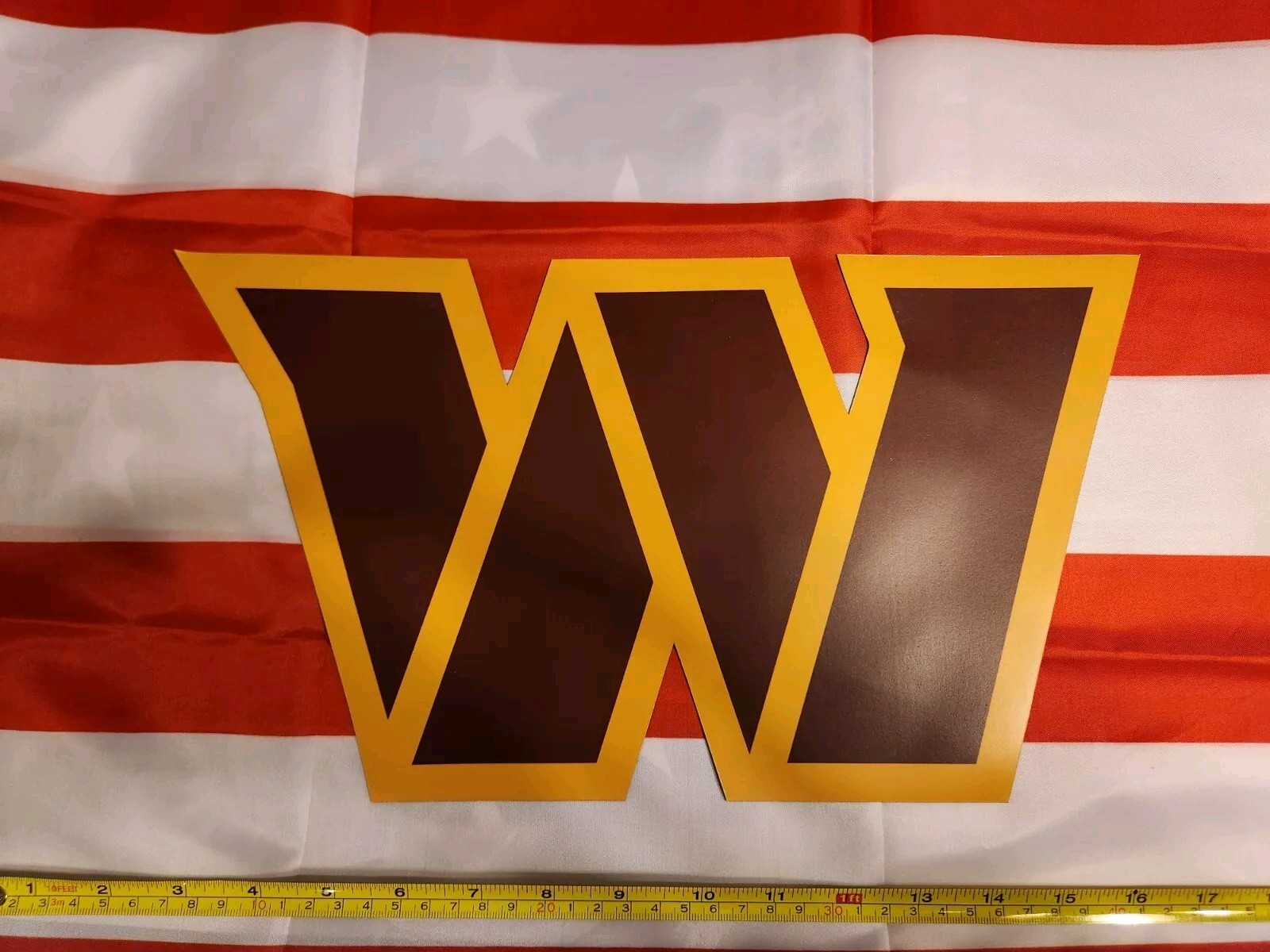 Washington Commanders NFL Football LARGE HEAVY MAGNET .85mm Thickness 1 ...