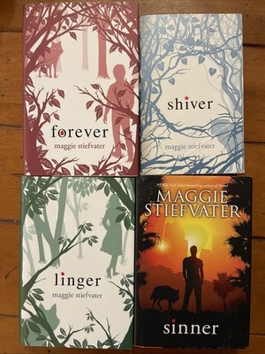 Wolves of Mary Falls Book Lot Sinner, Shiver, Linger, Forever Maggie Stiefvater