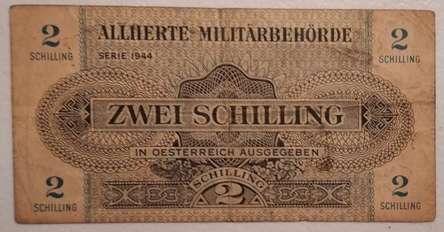 1944 Austria Allied Military 2 Schilling Note; Pick 104 - Picture 1 of 2