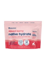 Native Hydrate Electrolyte Powder Stick Pack, No Sugar, Mixed Berry, 30 Servings
