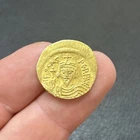 Byzantine Empire - Solidus Phocas Gold Coin (641-668 AD) VF+ / F+ [MBZ04]