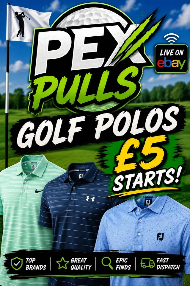 GOLF POLO'S - INSANE PRICES
