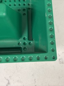 LEGO Green 32x48 Raised Baseplate Stone Path Pits 6091 10176 Castle Part # 30271