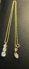Three Stone Round Cubic Zirconia 925 Pendant Necklace by Stauer — photo 9