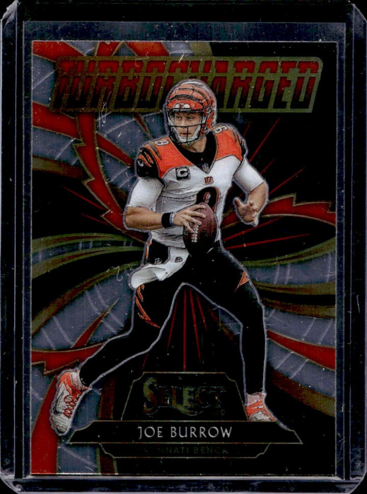 2020 Select Joe Burrow Turbocharged Rookie RC #T20 Bengals