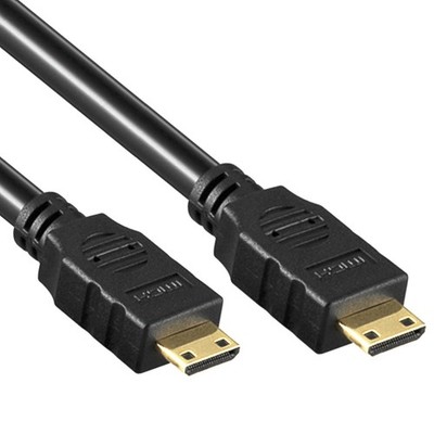 GW96f4 Ligawo 6543103 Mini C-C HDMI Kabel HighSpeed mit Ethernet - 3m Neu & OVP