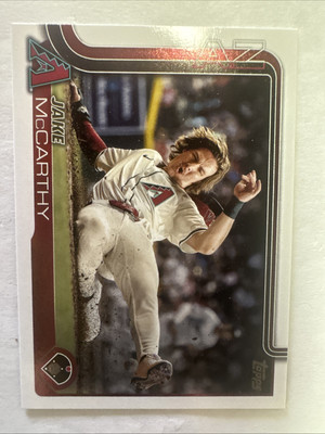 2025 Topps #243 Jake McCarthy Arizona Diamondbacks Baseball Card