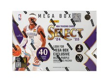 2024/25 PANINI SELECT BASKETBALL MEGA 20-BOX CASE (RED & PURPLE CRACKED ICE!)