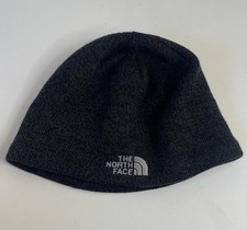The North Face Unisex Adult Beanie Hat Gray Charcoal Winter One Size