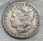 1885-S Morgan Silver Dollar Unexamined