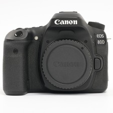 Canon EOS 80D 24.2MP DSLR Camera - 4K Shutter Count - STK: 42933