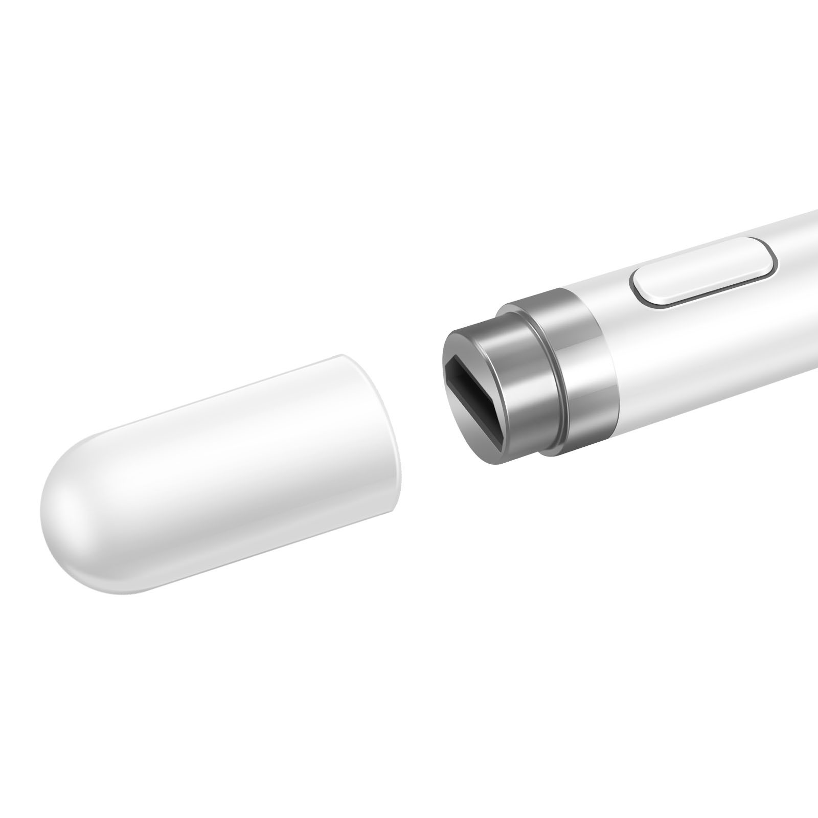 Stylet tactile pour smartphone Android pointe fine 1.5mm recharge Micro-USB - 2