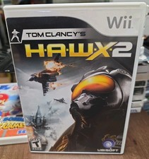 Tom Clancy's HAWX 2 (Nintendo Wii 2010) Game Case And Manual Tested