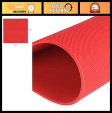 Shoe Sole Repair Rubber Sheet, 5/32" Thick Red Soling Material for Bottom Repair