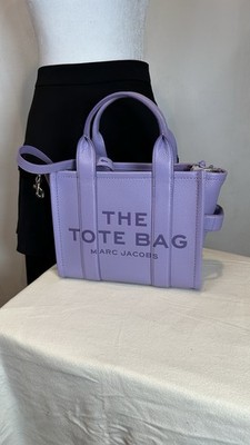 Authentic NWT Marc Jacob's Lilac Purple Leather Small Tote Bag