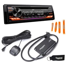 JVC KD-TD91BTS CD BT USB Alexa SirusXM SXV300 Satellite Radio Tuner