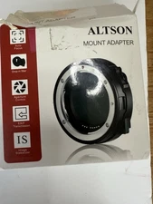 Altson CEF-SE Camera Lens Mount Adapter Auto Focus Canon EF EF-S lens Open Box