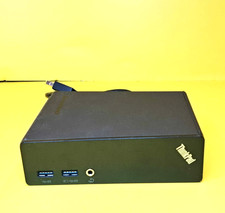   UNTESTED  LENOVO THINKPAD ONELINK PRO DOCK DU9033S1 TRANSMIT AUDIO VIDEO POWER  