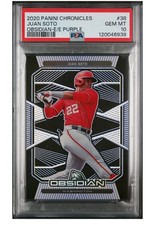 JUAN SOTO /99 - 2020 Chronicles OBSIDIAN ELECTRIC ETCH PURPLE  #38  PSA 10
