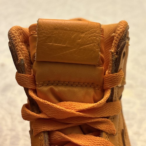 Nike Air Jordan 1 Retro High "Gatorade Orange Peel" Sneakers GS Taglia 6Y/W8 2017 - Foto 12 di 24