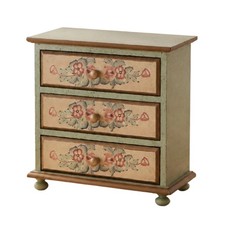 Small Wood Storage Drawers Distressed Desk Drawer Organizer Decorative