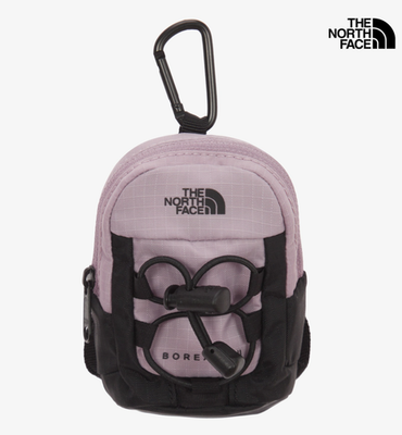 The North Face Mini Borealis Pouch Keyring Keychain Accessory NWT
