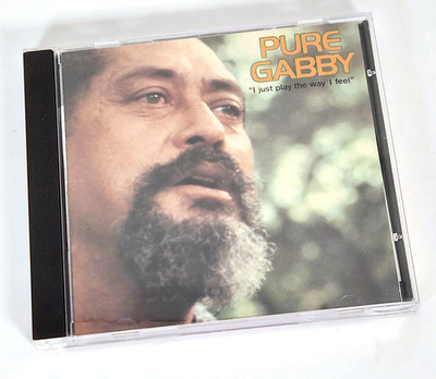 Gabby Pops Pahinui Pure Gabby CD 1978 Hawaiian Slack Guitar I Just Play the Way