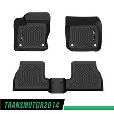 Fit For 2012-2018 Ford Focus All Weather TPE Floor Mats Liners Font & Rear Rows