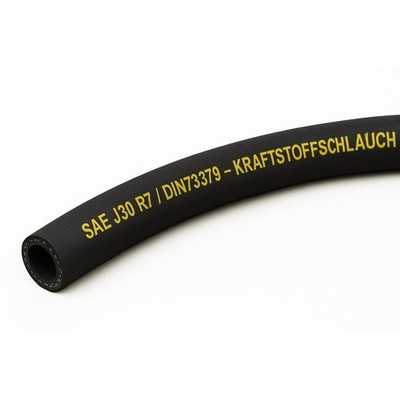 Kraftstoffschlauch Ø 6mm x 12mm Benzinschlauch E85 Dieselschlauch SAE J30 R7 