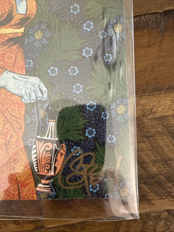 Impresión artística Chuck Sperry Blotter 2025 Bicycle Day The Mystic LE #280/300 firmada Foto 3 de 3