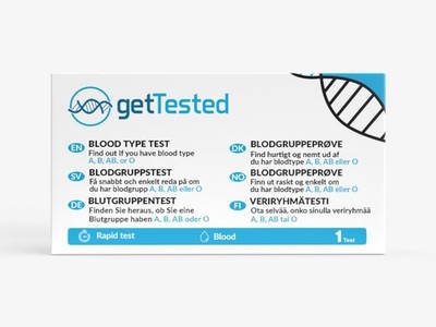 Blutgruppentest   Schnelltest für ABO- & Rhesus-Bestimmung