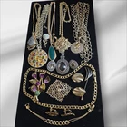 Vintage Trifari Napier Goldette Avon Gerrys Jewelry Lot Goldtone Silvertone