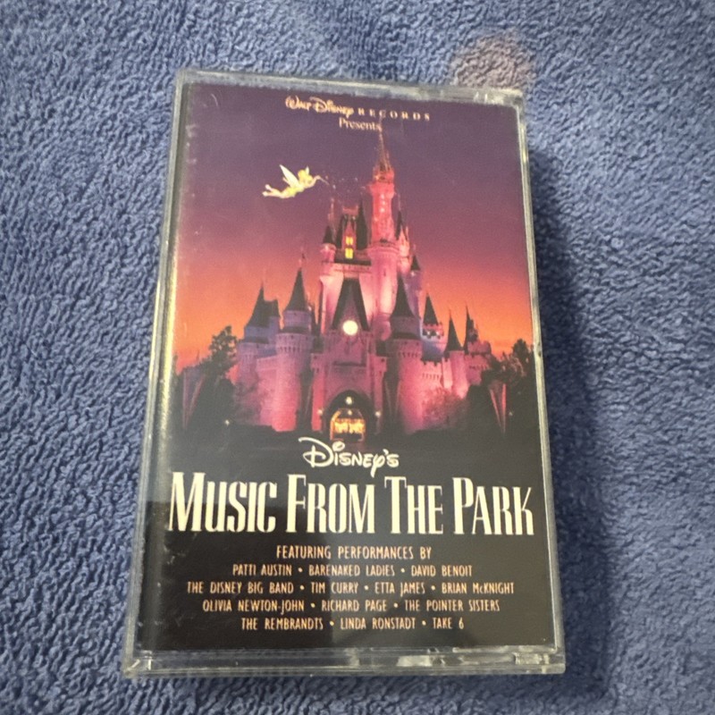 Disney Music From the Park Cassette Tape Disney Parks Soundtrack 1990s
