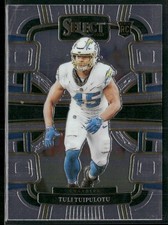 Tuli Tuipulotu 2023 Panini Select #53 RC Los Angeles Chargers