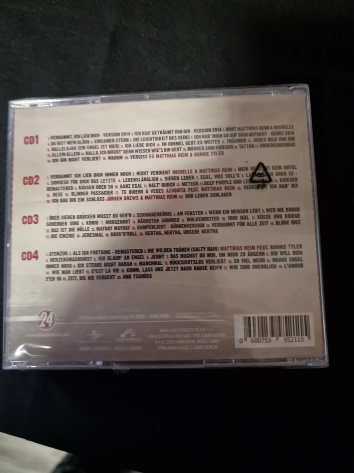 Matthias Reim Die Hit -Kollektion 4Cds 80 Titel - Bild 3 von 4